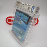 SILENT SERVICE - WATA GRADED 9.2 A+! NEW & Factory Sealed with Authentic H-Seam! (NES Nintendo)