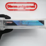 SILENT SERVICE - WATA GRADED 9.2 A+! NEW & Factory Sealed with Authentic H-Seam! (NES Nintendo)