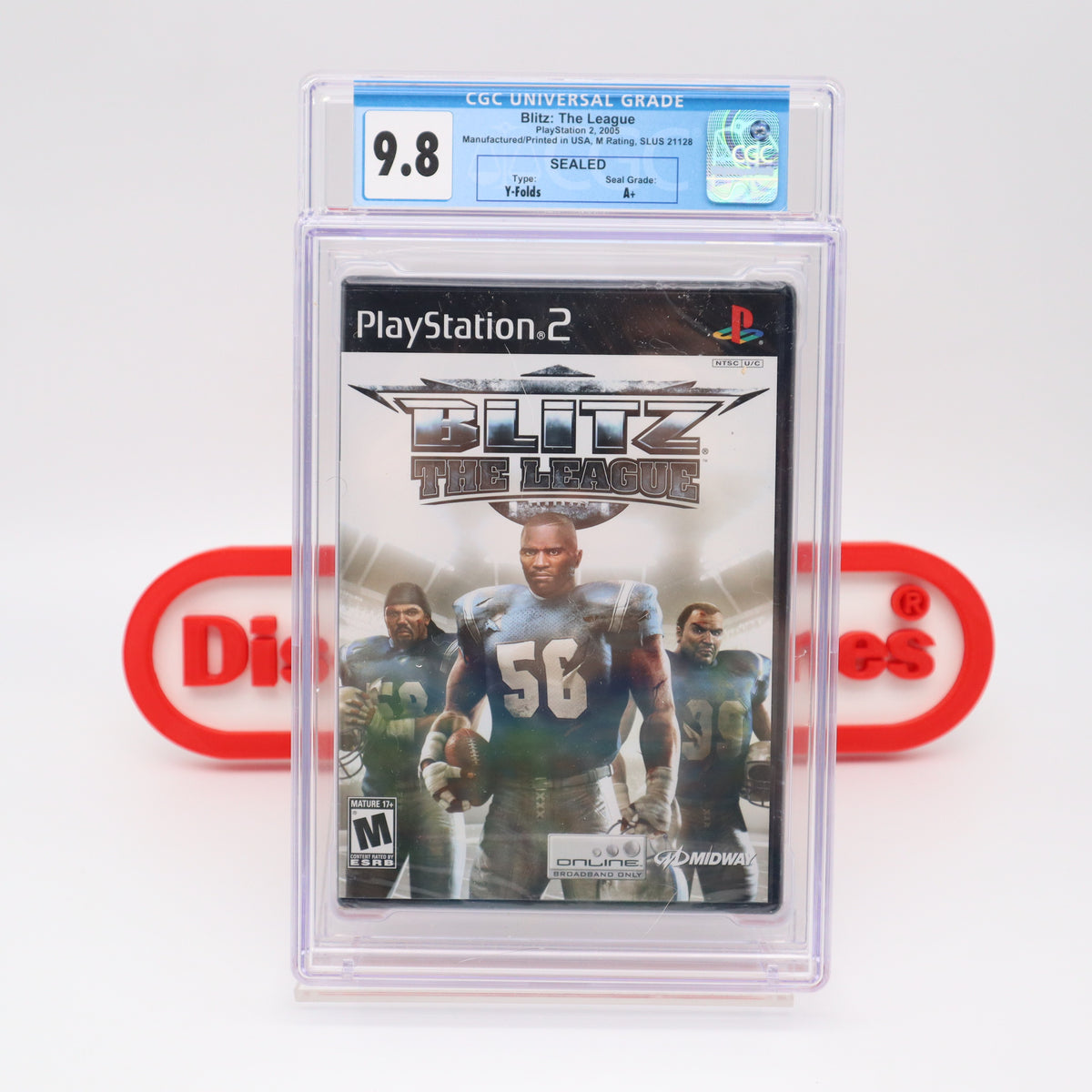 NFL BLITZ: THE LEAGUE - CGC GRADED 9.8 A+! NEW & Factory Sealed
