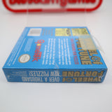 WHEEL OF FORTUNE - NEW & Factory Sealed with Authentic H-Seam! (Game Boy Original)