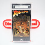 INDIANA JONES: RAIDERS OF THE LOST ARK - IGS GRADED 9.5 BOX & 9.5 SEAL! NEW & Factory Sealed with Authentic V-Overlap Seam! (VHS)