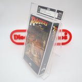 INDIANA JONES: RAIDERS OF THE LOST ARK - IGS GRADED 9.5 BOX & 9.5 SEAL! NEW & Factory Sealed with Authentic V-Overlap Seam! (VHS)