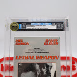 1991 LETHAL WEAPON - IGS GRADED 8.5 BOX & 8.5 SEAL! NEW & Factory Sealed with Authentic H-Overlap Seam! (VHS)