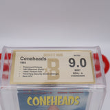 CONEHEADS - BECKETT VHS GRADED 9.0 A! NEW & Factory Sealed with Authentic V-Overlap Seam!