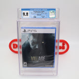 RESIDENT EVIL: VILLAGE - CGC GRADED 9.8 A++! NEW & Factory Sealed! (PS5 PlayStation 5)