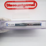 RESIDENT EVIL: VILLAGE - CGC GRADED 9.8 A++! NEW & Factory Sealed! (PS5 PlayStation 5)