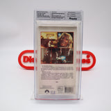 STAR TREK II: THE WRATH OF KHAN - REWIND GRADED 8.0 & 4-STAR SEAL! NEW & Factory Sealed with Authentic V-Overlap Seam! (VHS)