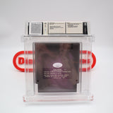 WARREN DAVIS AUTOGRAPHED Q*BERT - WATA GRADED 6.0 CARTRIDGE! (NES Nintendo)