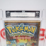 POKEMON: THE JOHTO JOURNEY - THE SQUIRTLE SQUAD - IGS GRADED 9.5 GEM BOX & 7.5 SEAL! NEW & Factory Sealed with Authentic V-Overlap Seam! (VHS)