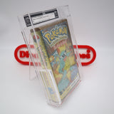 POKEMON: THE JOHTO JOURNEY - THE SQUIRTLE SQUAD - IGS GRADED 9.5 GEM BOX & 7.5 SEAL! NEW & Factory Sealed with Authentic V-Overlap Seam! (VHS)