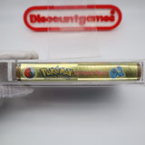 POKEMON: THE JOHTO JOURNEY - THE SQUIRTLE SQUAD - IGS GRADED 9.5 GEM BOX & 7.5 SEAL! NEW & Factory Sealed with Authentic V-Overlap Seam! (VHS)