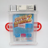 #653 - SUPER MARIO BROS. 2 - WATA GRADED 9.8 A+ (NES Nintendo) - THE DISCOUNTGAMES COLLECTION