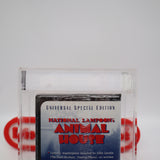 NATIONAL LAMPOON'S ANIMAL HOUSE SCREENER - IGS GRADED 9.0 BOX & 7.5 SEAL! NEW & Factory Sealed with Authentic V-Overlap Seam! (VHS)