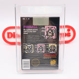 #502 - PINBALL - VGA GRADED 90 NM+/MT GOLD UNCIRCULATED (NES Nintendo) - THE DISCOUNTGAMES COLLECTION