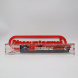 BREAKDOWN / BREAK DOWN starring KURT RUSSELL - IGS GRADED 8.0 BOX & 8.5 SEAL! NEW & Factory Sealed with Authentic V-Overlap Seam! (VHS)