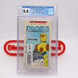 STAR WARS: DROIDS - THE LAST PRINCE - CGC GRADED 9.4 A++! NEW & Factory Sealed with Authentic V-Overlap Seam! (VHS)