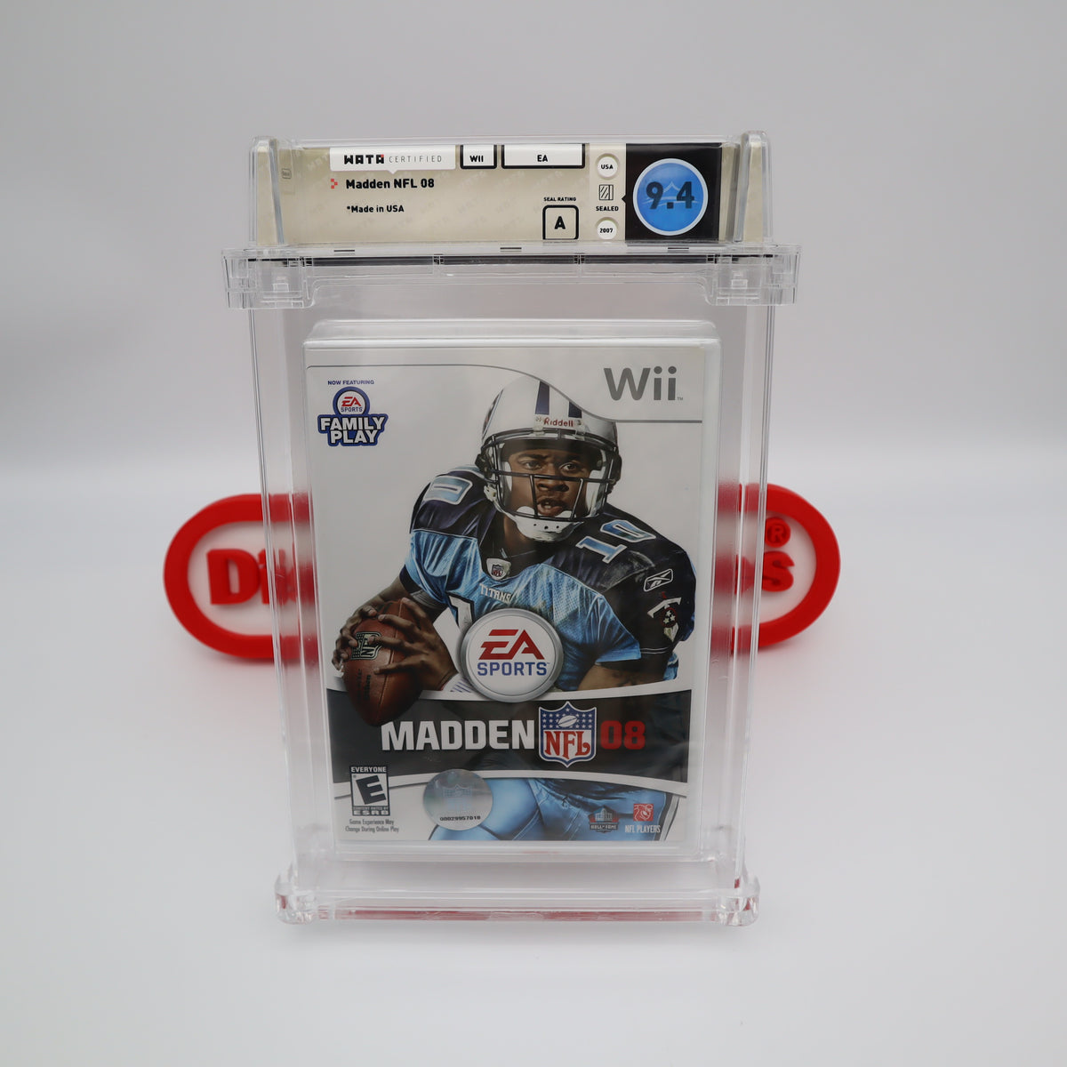 Madden NFL 08, Artwork Only (NO GAME!), Nintendo Wii