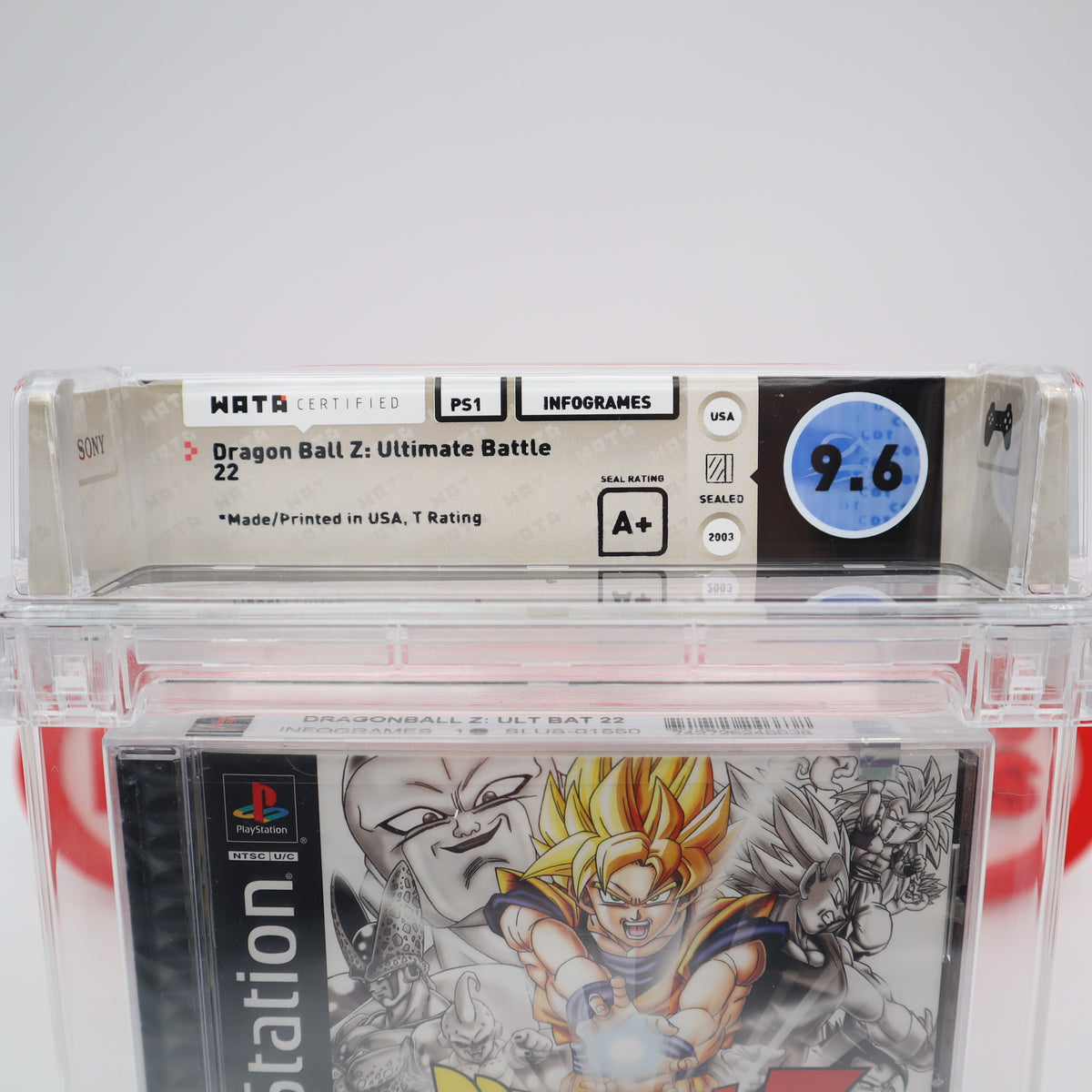 DRAGON BALL Z: ULTIMATE BATTLE 22 - WATA GRADED 9.6 A+! NEW & Factory