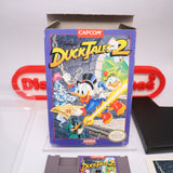 DUCK TALES 2 / DUCKTALES II - Complete In Box with Extras - CIB! (NES Nintendo)