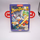 DUCK TALES 2 / DUCKTALES II - Complete In Box with Extras - CIB! (NES Nintendo)