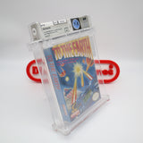 TO THE EARTH - LIGHT ZAPPER GAME - WATA GRADED 7.5 B! NEW & Factory Sealed with Authentic H-Seam! (NES Nintendo)
