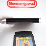 PAC-MANIA / PACMANIA - In BitBox Custom Case! Cleaned & Tested! (NES Nintendo)
