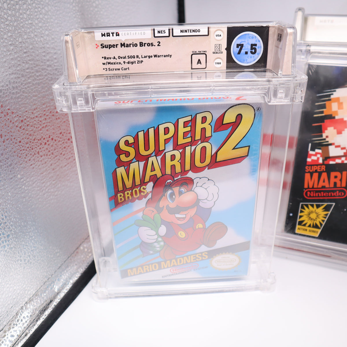 SUPER MARIO BROTHERS 1, ALL WATA GRADED BRAND NEW