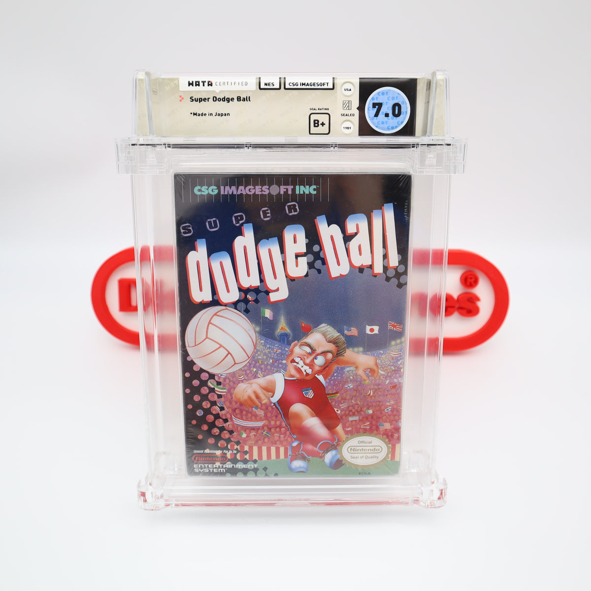 SUPER DODGE BALL DODGEBALL WATA GRADED B+! NEW Factory