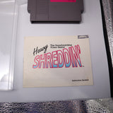 HEAVY SHREDDIN' / SHREDDING - Complete In Box with Extras - CIB! (NES Nintendo)