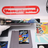 SKI OR DIE - Complete In Box with Extras - CIB! (NES Nintendo)