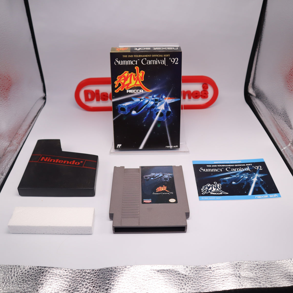 SUMMER CARNIVAL '92: RECCA - COMPLETE IN BOX / CIB! (NES Nintendo