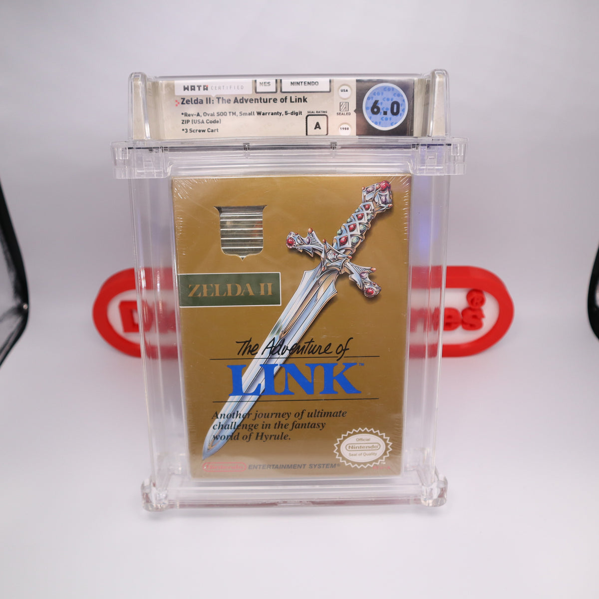 Nintendo Zelda The Adventure Of Link Gold Cartridge Price Zelda II