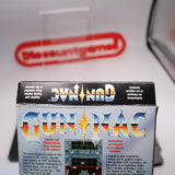 GUN NAC / GUNNAC - Authentic BOXED Game With Dust Cover! (NES Nintendo)