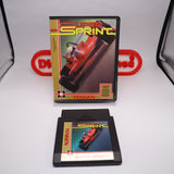 SUPER SPRINT - In Custom BitBox Display Box! (NES Nintendo)