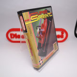 SUPER SPRINT - In Custom BitBox Display Box! (NES Nintendo)