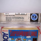SUPER MARIO LAND - WATA GRADED 7.5 CIB! (Nintendo Game Boy GB)