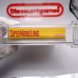 SUPER MARIO LAND - WATA GRADED 7.5 CIB! (Nintendo Game Boy GB)