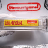 SUPER MARIO LAND - WATA GRADED 7.5 CIB! (Nintendo Game Boy GB)