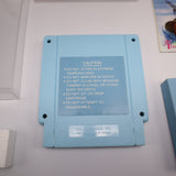 BIBLE ADVENTURES - BLUE CART + PRESS HERE STICKER - Wisdom Tree Religious Game - Complete In Box - CIB! (NES Nintendo)