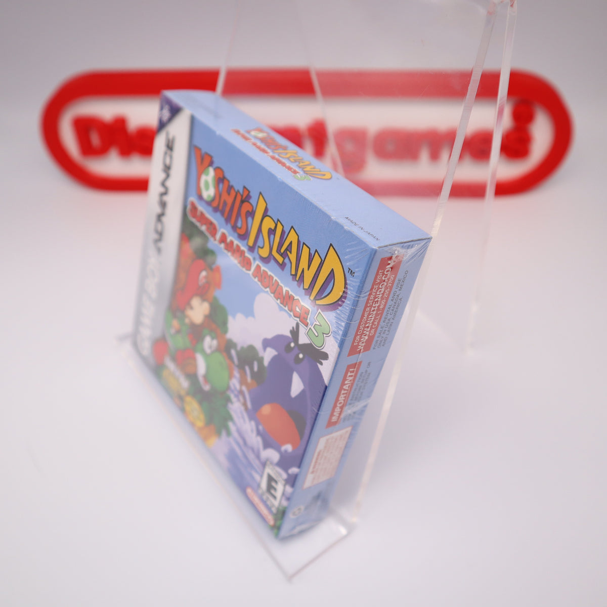 SUPER MARIO ADVANCE 3: YOSHI'S ISLAND - NEW & Factory Sealed SUPER MARIO ADVANCE 3: YOSHI'S ISLAND - NEW & Factory Sealed