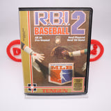 R.B.I. BASEBALL 2 / RBI II - In Custom BitBox Display Box! (NES Nintendo)