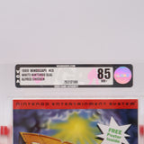 ALFRED CHICKEN - VGA GRADED 85 NM+ SILVER! NEW & Factory Sealed with Authentic H-Seam! (NES Nintendo)