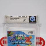 SUPER MARIO GALAXY 2 II - WATA GRADED 9.4 A+! NEW & Factory Sealed! (Nintendo Wii)