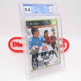 FIFA SOCCER 2005 - CGC GRADED 9.4 A! NEW & Factory Sealed! (XBOX)