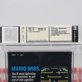 #415c - MARIO BROS. (Rev A, UPC Digits Leveled) - WATA GRADED 7.0 CIB (NES Nintendo) - THE DISCOUNTGAMES COLLECTION