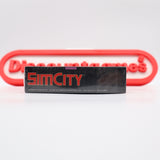 SIM CITY / SIMCITY (Made In Japan) - NEW & Factory Sealed with Authentic V-Seam! (SNES Super Nintendo)