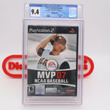 MVP 07 2007 NCAA BASEBALL - CGC GRADED 9.4 B+! NEW & Factory Sealed! (PS2 PlayStation 2)