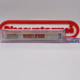 RACKET ATTACK - EARLY Print with "1 or 2 Player" CGC GRADED 8.5 B! NEW & Factory Sealed with Authentic H-Seam! (NES Nintendo)