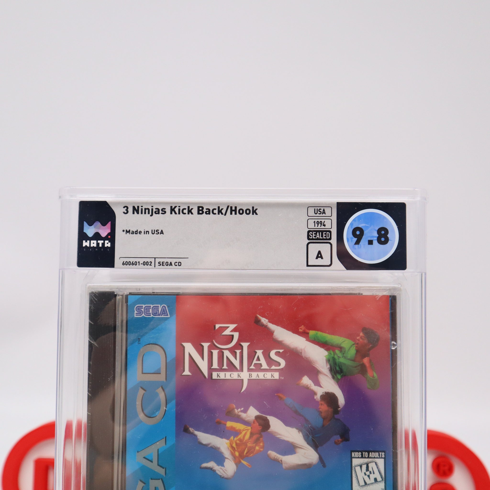 3 Ninjas outlet Kick Back/Hook for Sega CD *unopened*