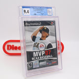 MVP 07 2007 NCAA BASEBALL - CGC GRADED 9.4 B+! NEW & Factory Sealed! (PS2 PlayStation 2)